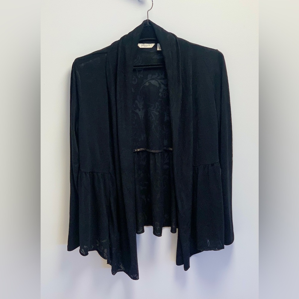 LizClaiborne Black Cardigan